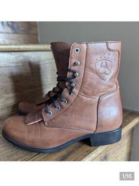 Ariat Ladies A1 Competitor  Western Riding Heritage Boots Size 5.5–